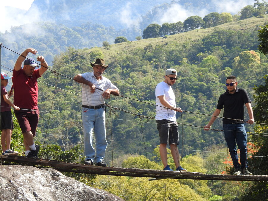 The valley around Canaán de Rivas